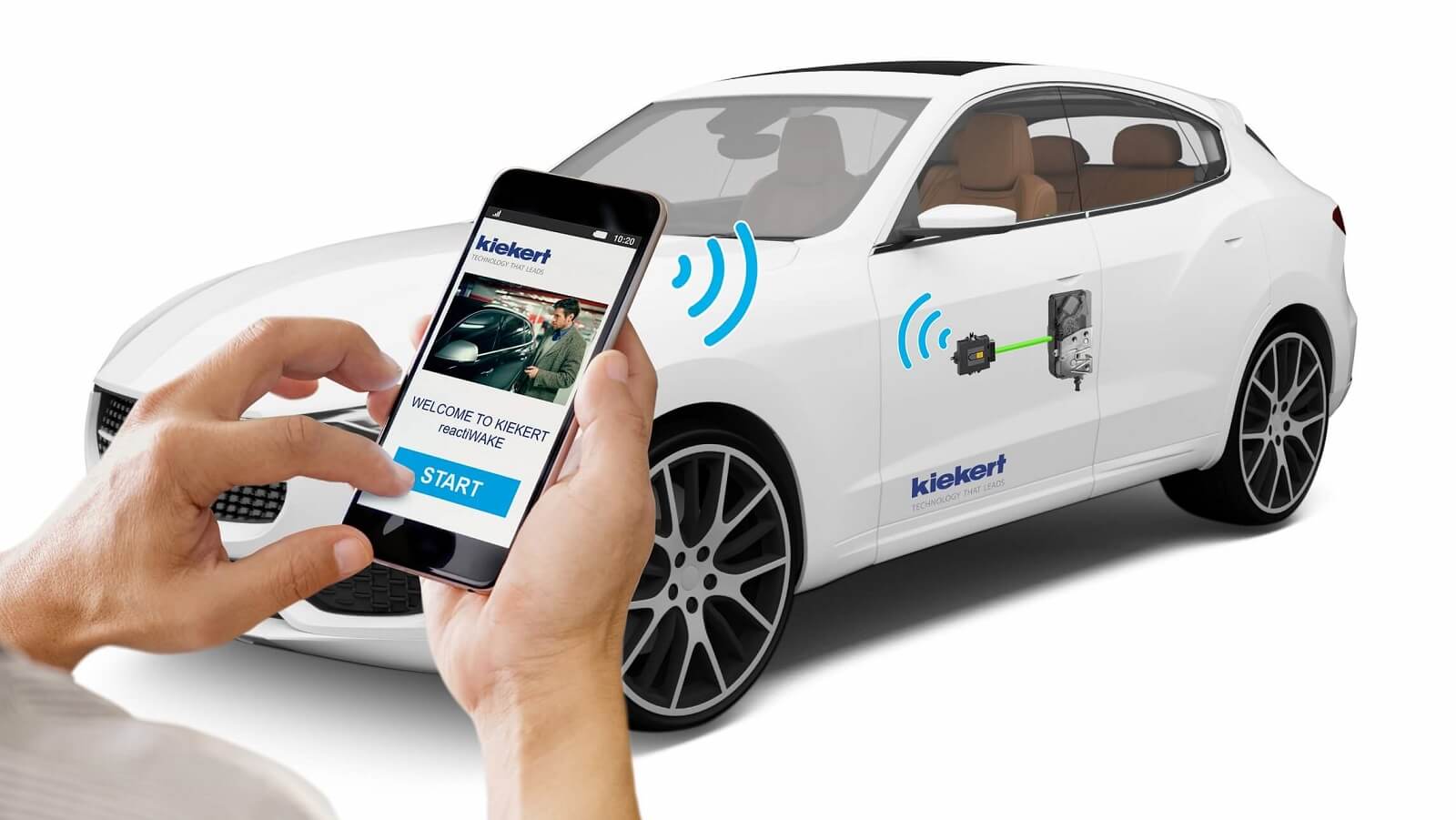 Die digitale Back-Up Lösung für Ihren Fahrzeugzugang reactiWAKE